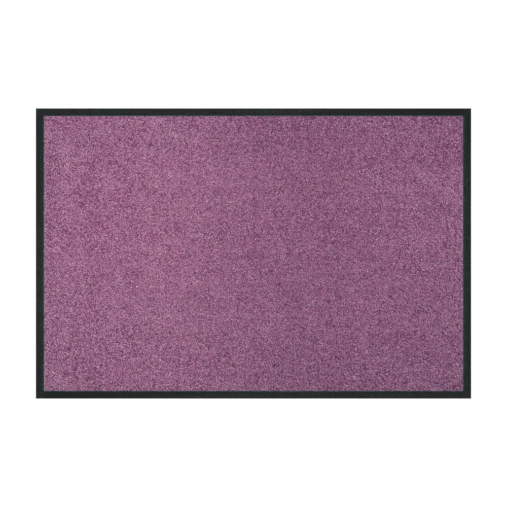 Fußmatte WASH & DRY beere violett rosa 60x180cm von KLEEN-TEX waschbar