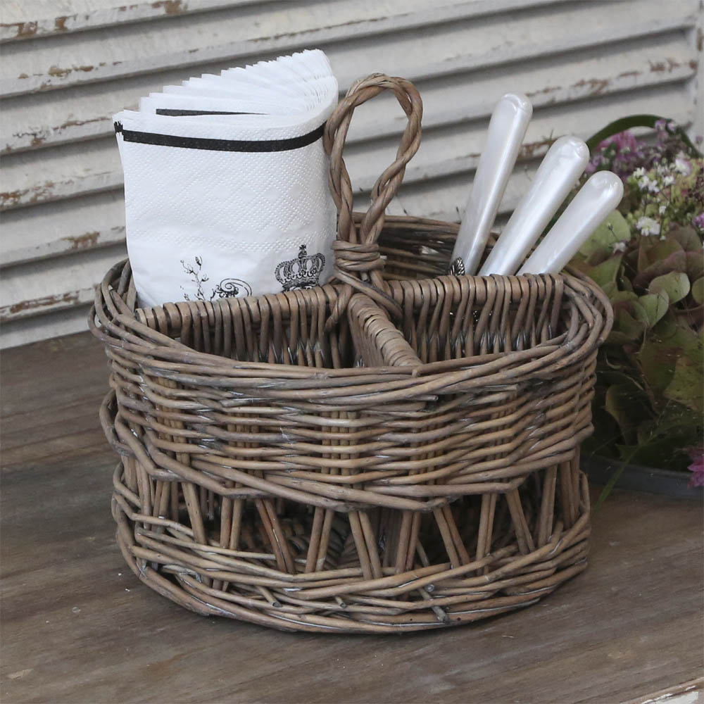 Besteckkorb Rattan Besteckkorb Rattan