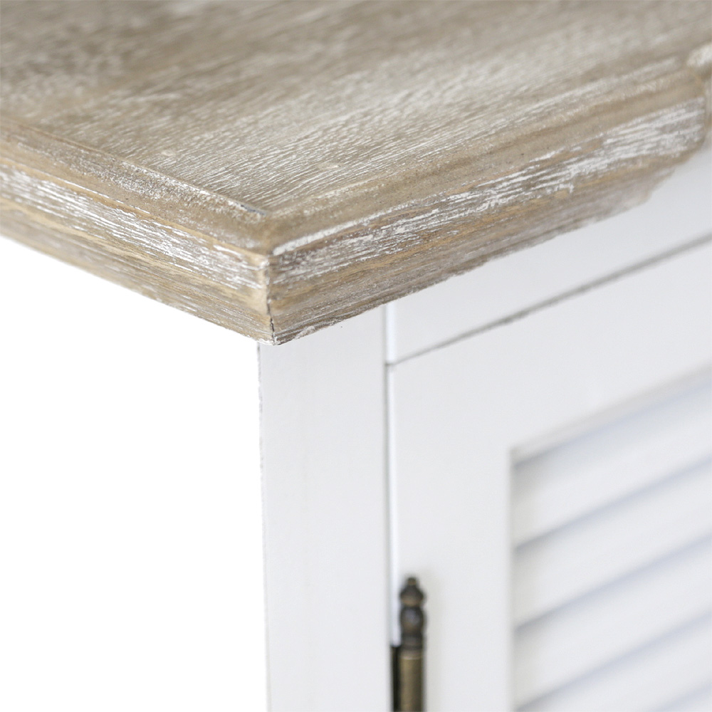 Wandschrank BEACH HOUSE weiß shabby chic Hängeschrank Wandregal